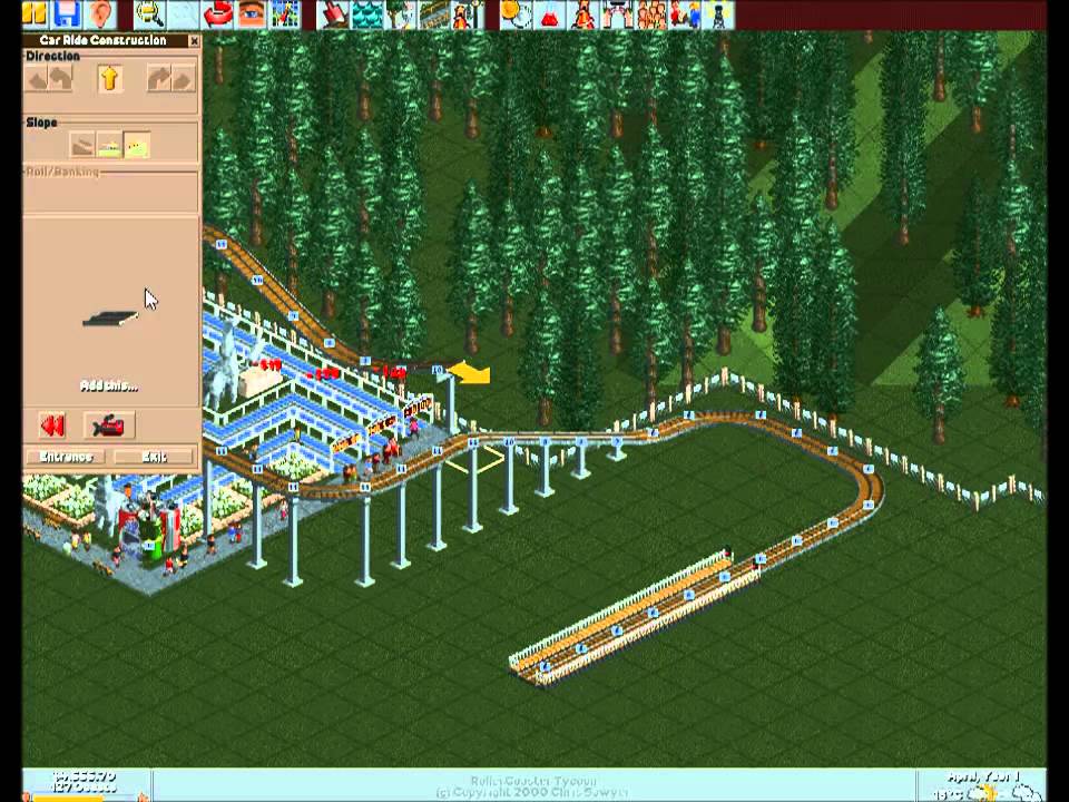 roller coaster tycoon for mac right click